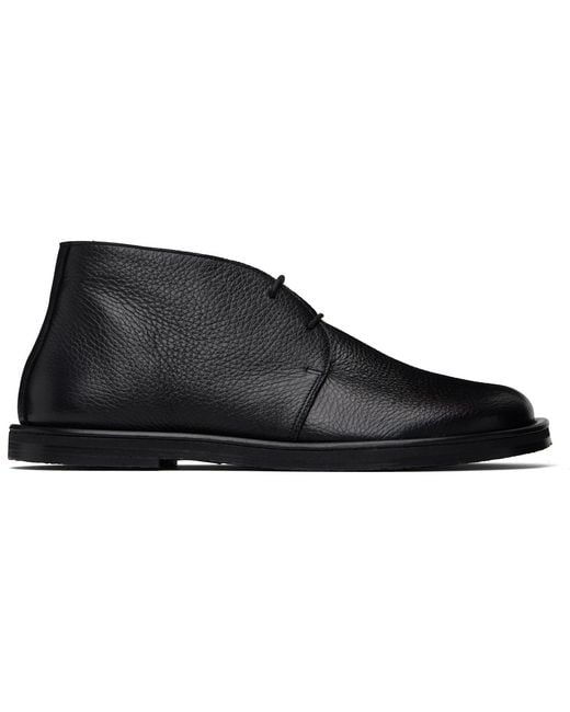 Studio Nicholson Black Woodrow Desert Boots for men