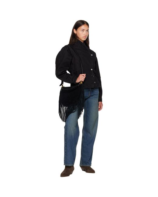 Isabel Marant Black Dolie Denim Jacket