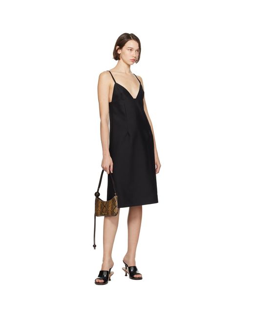 Jacquemus Black La Casa 'La Robe Camison' Minidress