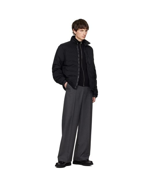 Canada Goose Black Lodge Down Jacket for men
