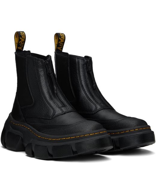 Dr. Martens Black Dmxl Zip Chelsea Boots for men