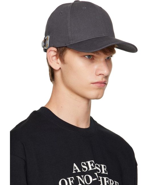 Objects IV Life Blue Buckle Cap for men
