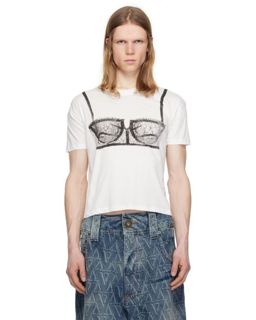 VAQUERA Black Bra T-Shirt for men
