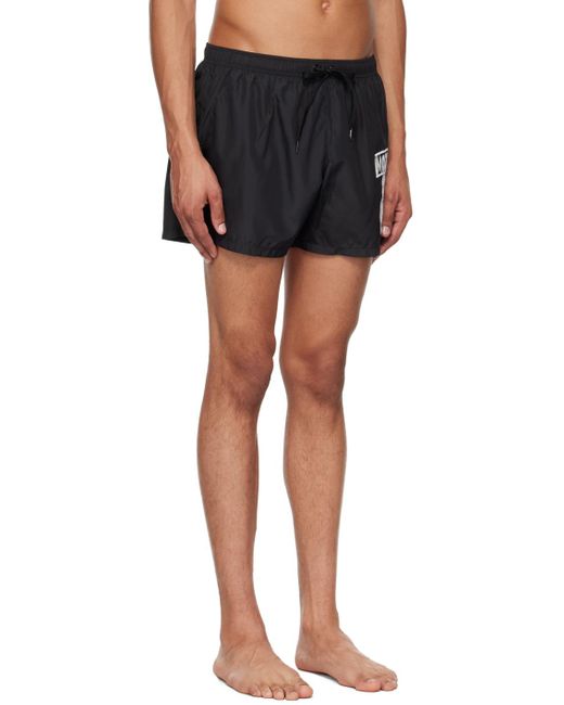 Moschino Black Teddy Bear Swim Shorts for men