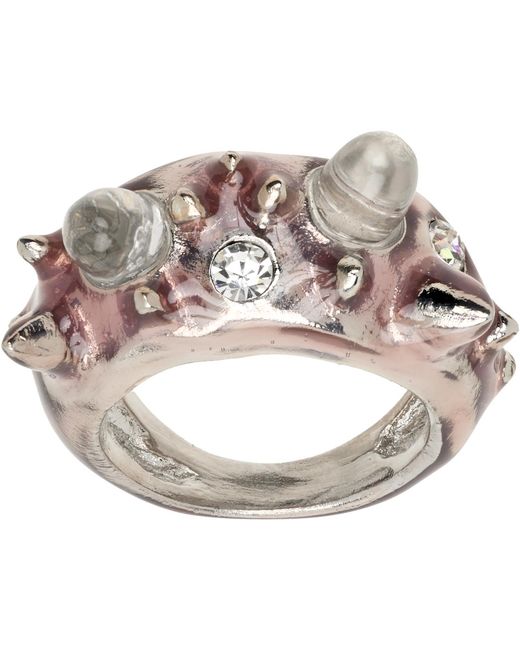 Collina Strada Metallic Demi Alien Ring