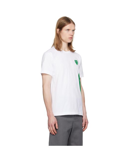 COMME DES GARÇONS PLAY Black Emblem Heart' T-Shirt for men