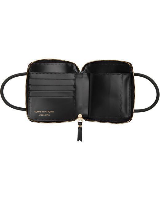 Comme des Garçons Black Comme Des Garçons Wallets Handles Medium Zip Wallet