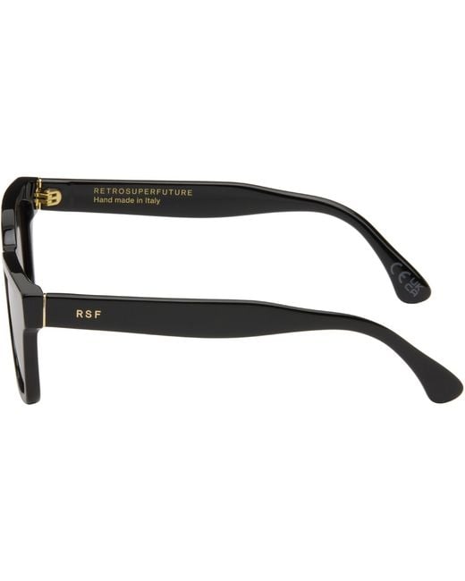 Retrosuperfuture Black Square America Sunglasses for men