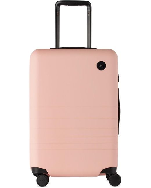 Monos Pink Carry-on Plus Suitcase for men