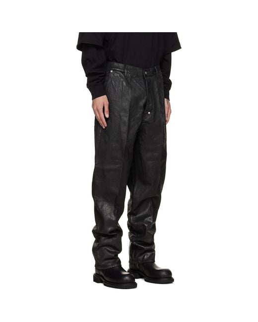 Rick Owens Black Tower Joris Jeans for men