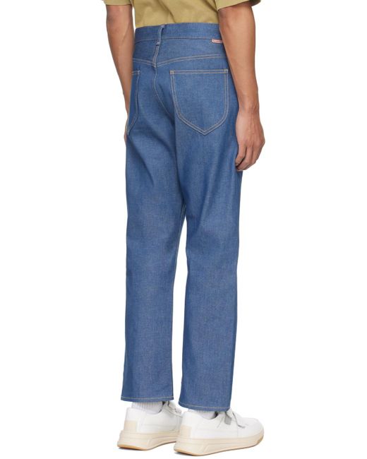 Acne Blue Indigo 1950 Jeans for men