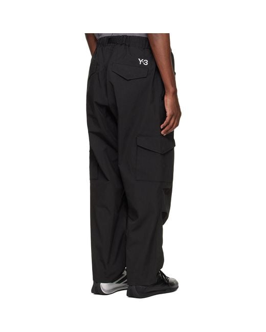 Y-3 Black Mercedes-Amg F1 Edition Cargo Pants for men