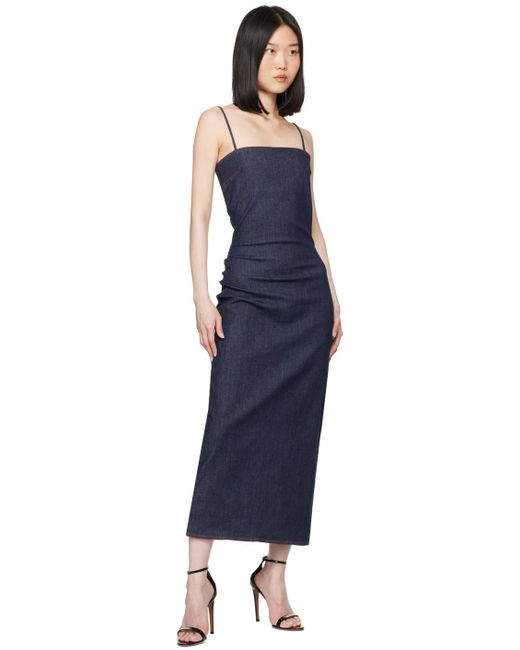 Alaïa sandales à talon aiguille es en cuir de veau Alaïa en coloris Black