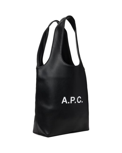 A.P.C. Black Ninon Small Tote