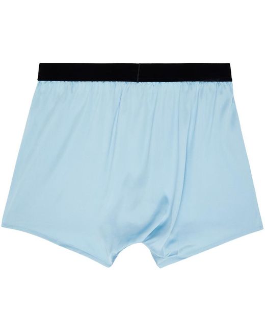 Tom Ford Blue Patch Boxers for men
