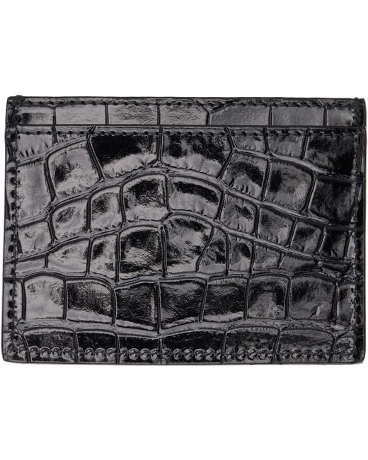 Vivienne Westwood Black Flat Card Holder