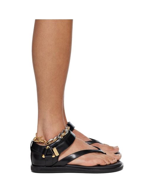 Sacai Metallic Thick Chain Anklet