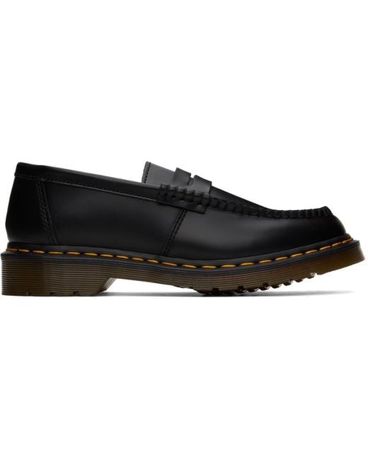 Dr. Martens Black Penton Slip-on Loafers for men