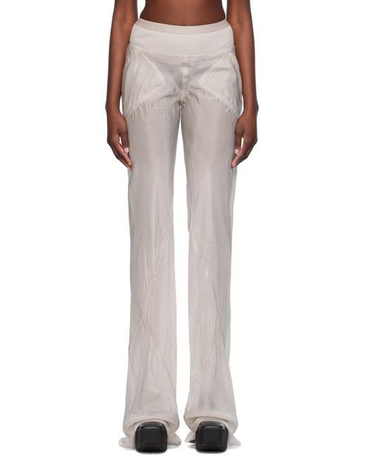 Rick Owens Multicolor Off-white Jumbo Lounge Pants