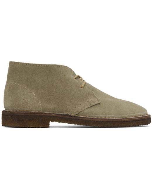 Drake's Black Clifford Desert Boots for men