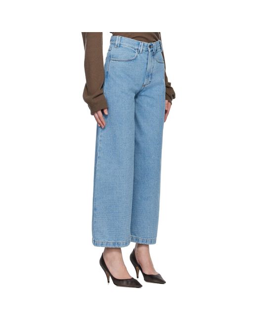 Meta Campania Collective Blue Egon Wide-leg Washed Jeans