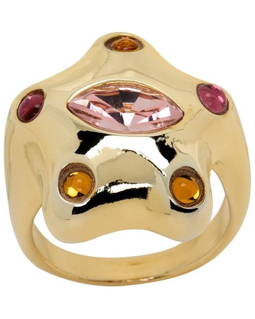 Collina Strada Metallic Demi Starlette Ring