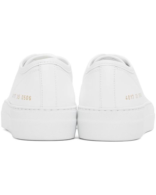 Common Projects Black Tournament Low Super Sneakers