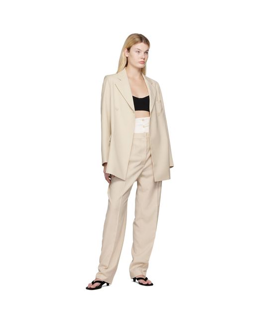 OLENICH Natural Corset Trousers