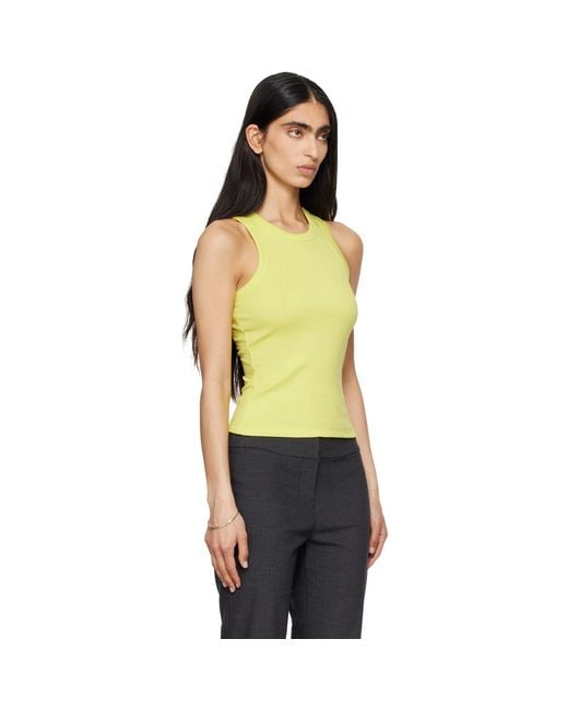 Flore Flore Orange Hannah Tank Top
