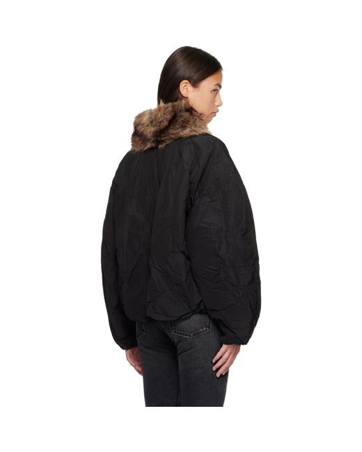Isabel Marant Black Charone Puffer Jacket
