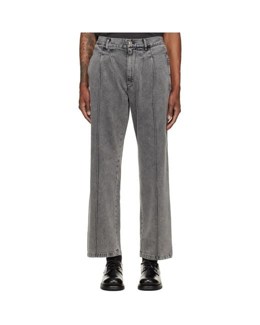 Isabel Marant Gray Kostinur Jeans for men