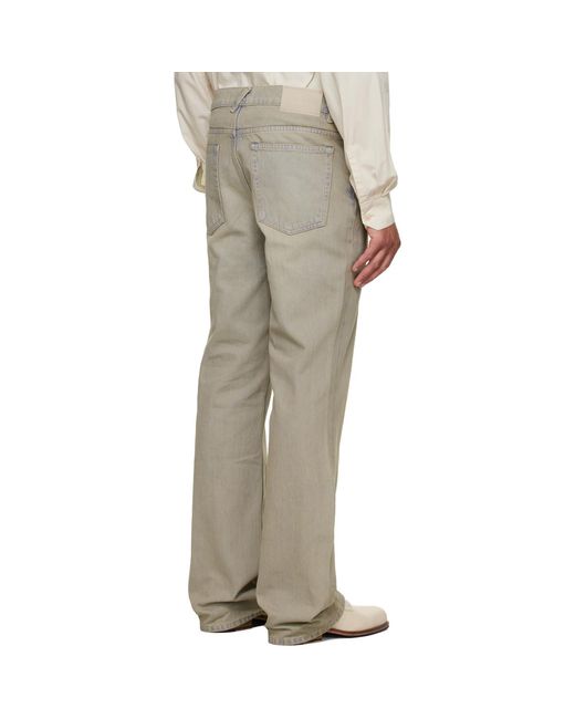 Our Legacy Natural 70S Cut Jeans for men