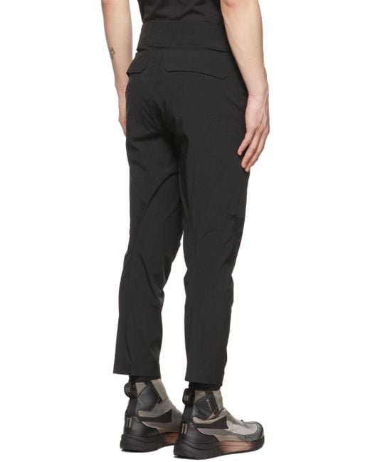 Descente Allterrain Black Polyester Trousers for men
