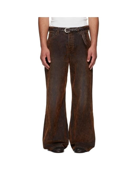 Jeanerica Brown Gion Jeans for men