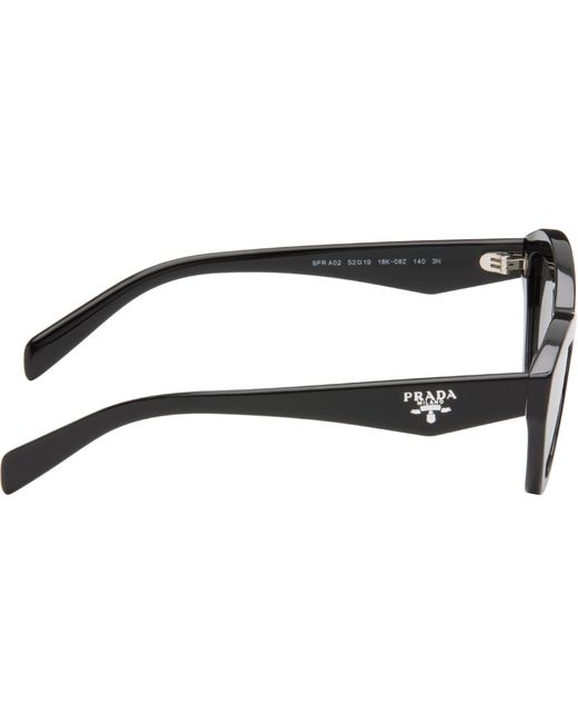 Prada Gray 'Prada Logo' Sunglasses