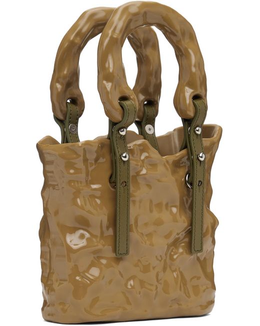 OTTOLINGER Brown Ssense Exclusive Khaki Signature Ceramic Bag