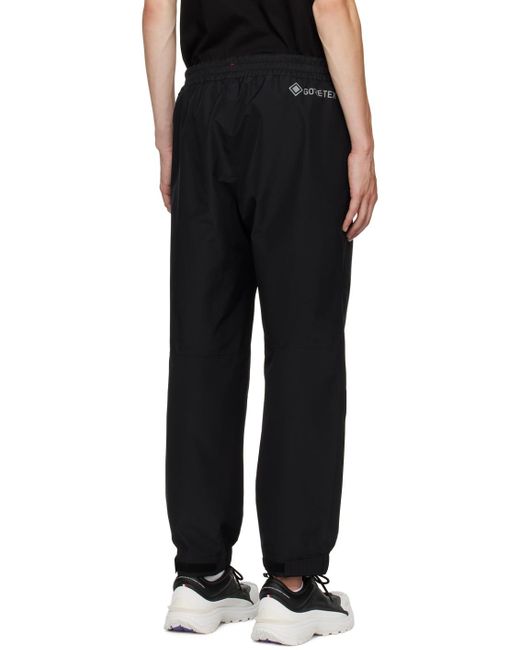 3 MONCLER GRENOBLE Black Day-namic Trousers for men