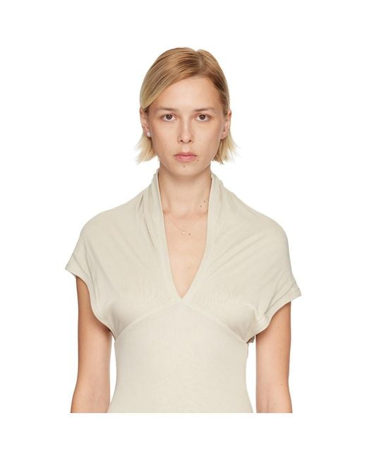 Sophie Bille Brahe Metallic Lily Fleur Simple Necklace
