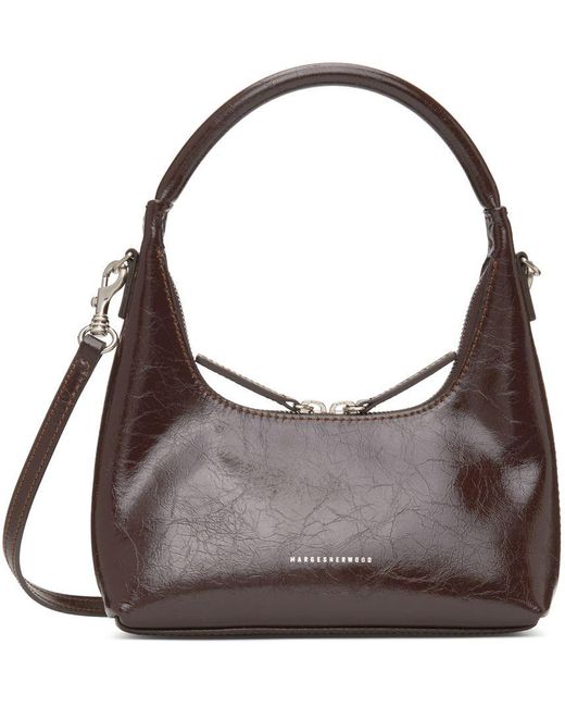 Marge Sherwood Leather Brown Mini Shoulder Bag Lyst