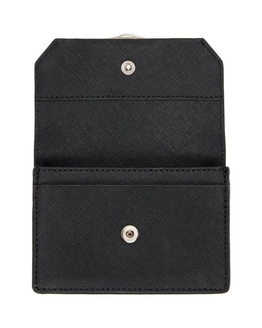 Vivienne Westwood Black Business Card Holder for men