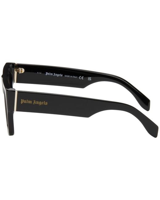 Palm Angels Black Pixley Sunglasses for men