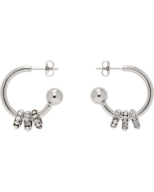 Justine Clenquet Black Molly Earrings