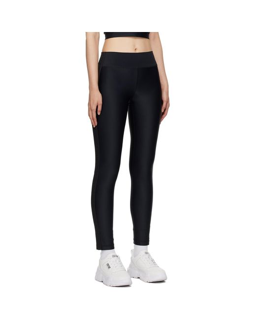 Versace Jeans Couture Black Side Tape leggings