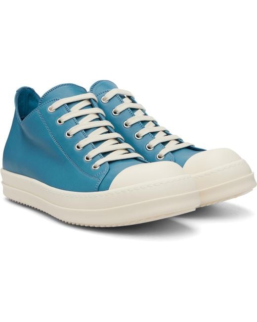 Rick Owens Blue Tower Low Sneaks Sneakers for men
