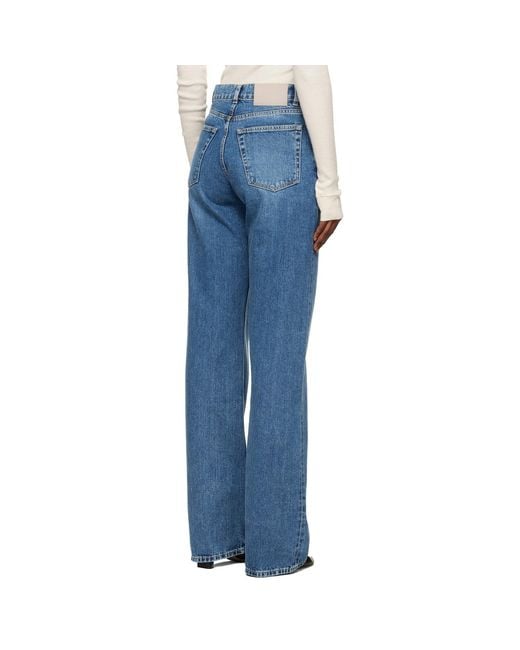 Our Legacy Blue Wata Cut Jeans