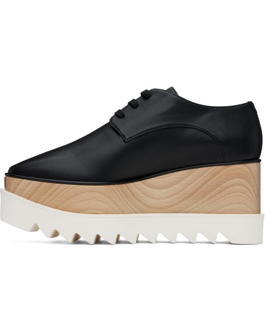 Stella McCartney Blue Elyse Platform Derbys