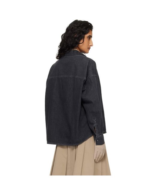 Weekend by Maxmara Blue Foggia Denim Shirt