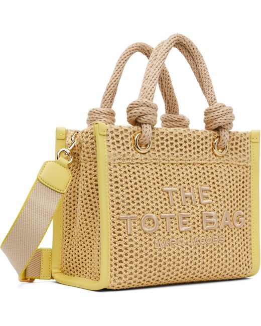 Marc Jacobs Metallic 'The Woven Rope Small' Tote