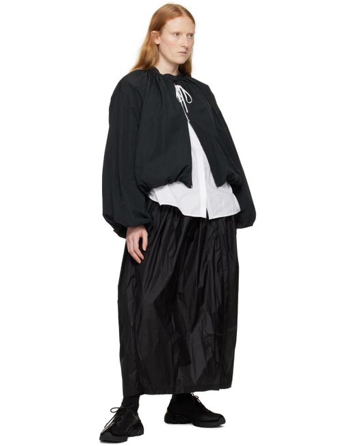 Amomento Black Laye Maxi Skirt