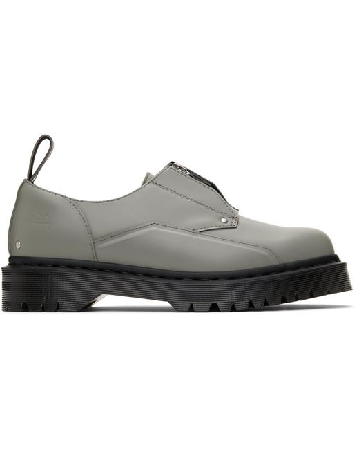 A_COLD_WALL* Gray * Dr. Martens Edition 1461 Zip Shoes for men